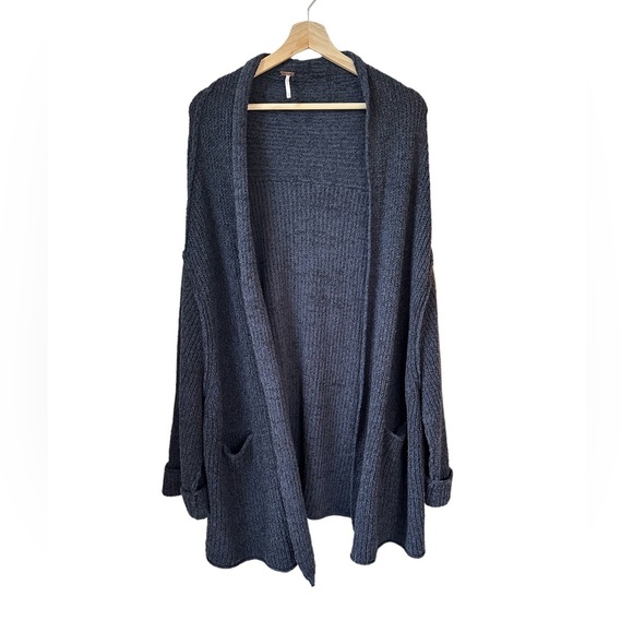 Free People Sweaters - Free People Low Tide Chunky Knit Cardigan Sweater, size XS/S